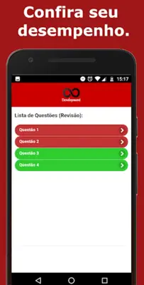 Simulado Concursos Agente Comunitário de Saúde android App screenshot 4